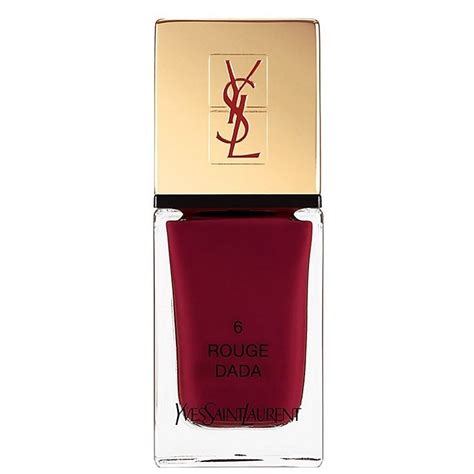 smalto rosso ysl|YSL La Laque Couture .